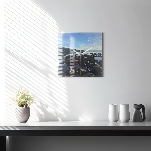 Orologio quadrato Vista mare