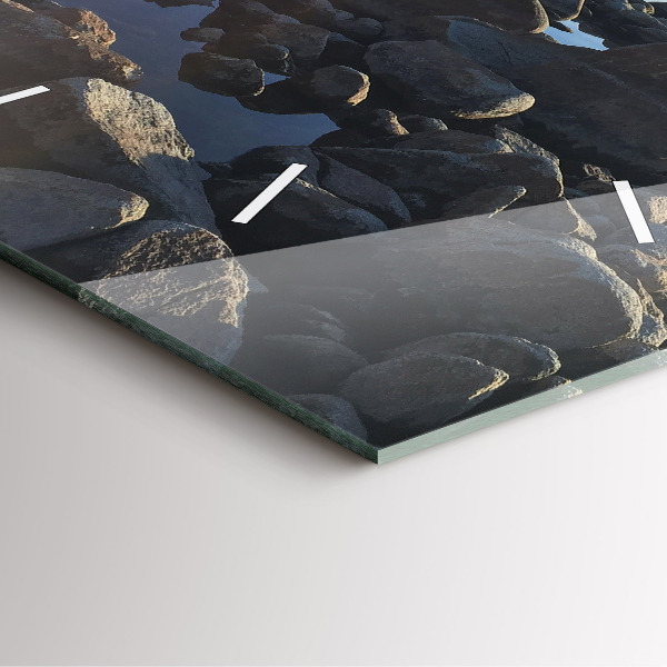 Orologio quadrato Vista mare