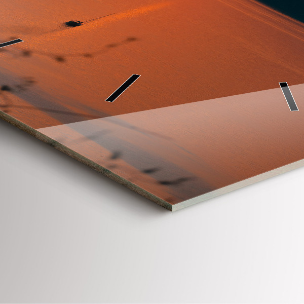 Orologio quadrato Lago Balaton di sera