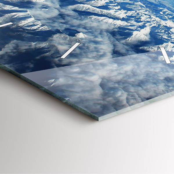 Orologio quadrato Paesaggio Montagne Pirenei