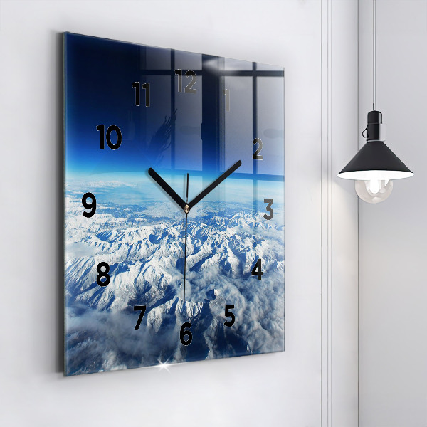 Orologio quadrato Paesaggio Montagne Pirenei