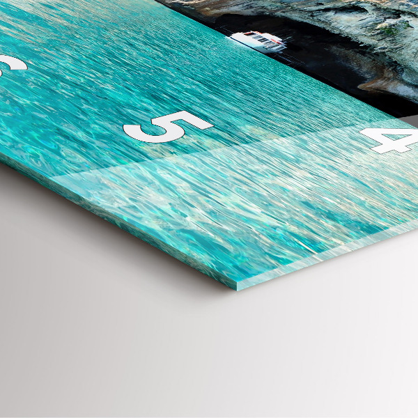 Orologio quadrato Grotta sottomarina