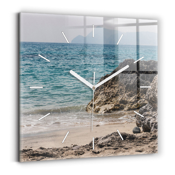 Orologio quadrato Vista sul Mar Mediterraneo