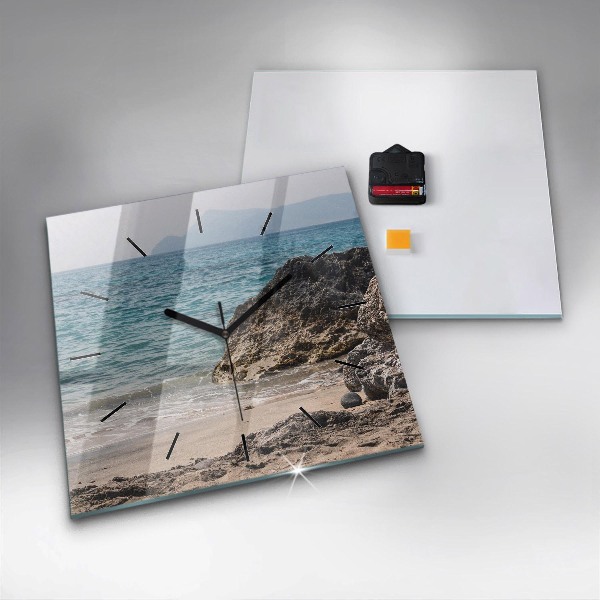 Orologio quadrato Vista sul Mar Mediterraneo