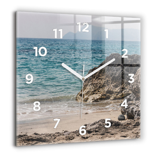 Orologio quadrato Vista sul Mar Mediterraneo