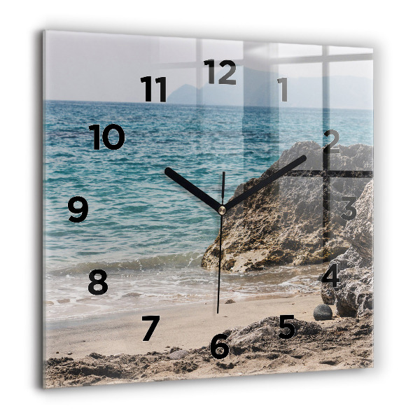 Orologio quadrato Vista sul Mar Mediterraneo