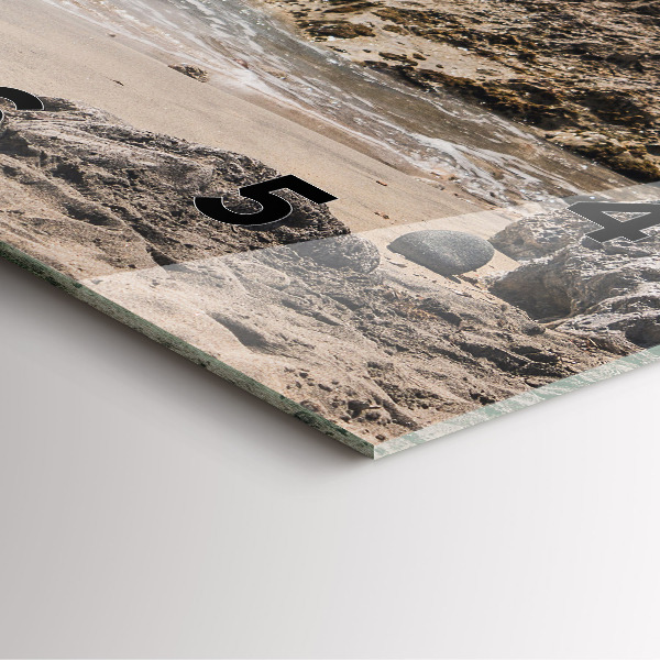 Orologio quadrato Vista sul Mar Mediterraneo