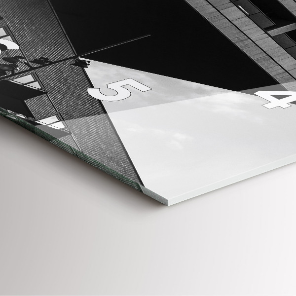 Orologio quadrato Architettura ad Amsterdam