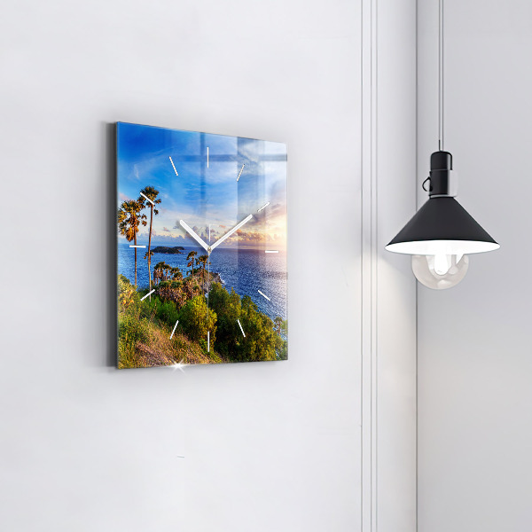 Orologio quadrato Phuket in Thailandia