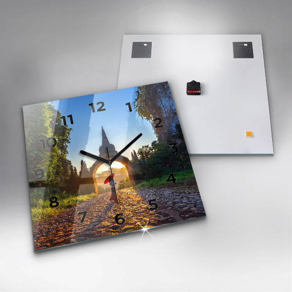 Orologio quadrato Parco Surat Thani Thailandia