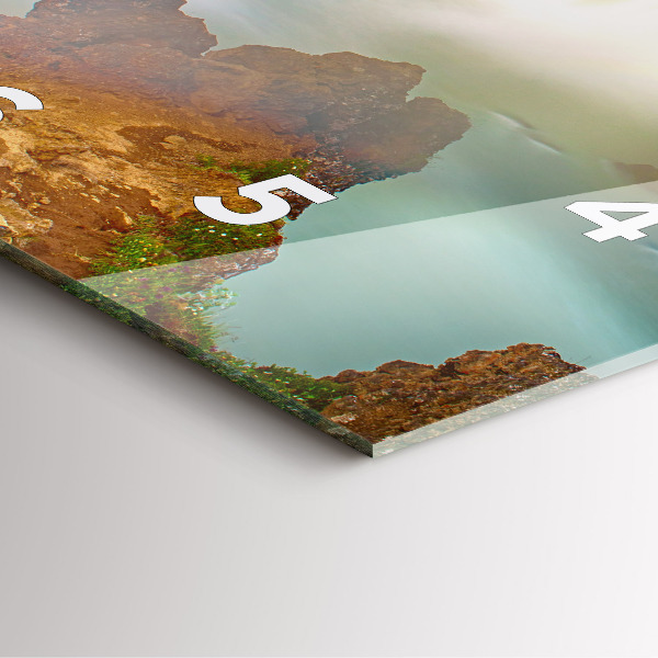 Orologio quadrato Godafoss in Islanda