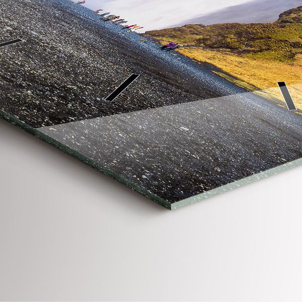 Orologio quadrato Cascata in Islanda