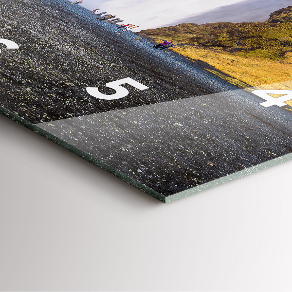 Orologio quadrato Cascata in Islanda