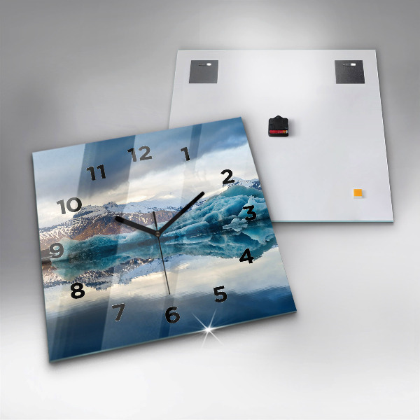Orologio quadrato Lago Jokulsarlon Islanda