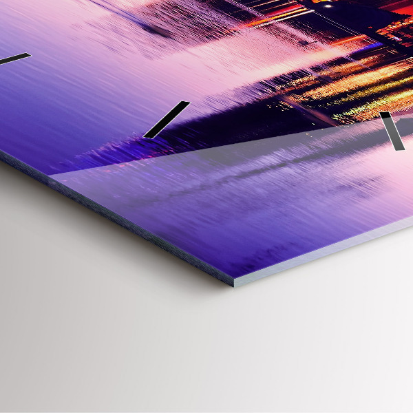 Orologio quadrato Skyline della città di Orlando