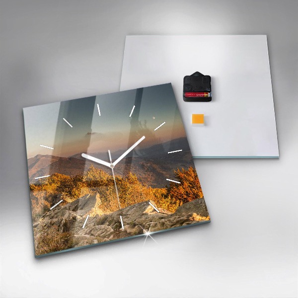 Orologio quadrato Monti Bieszczady