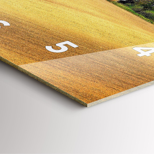 Orologio quadrato Paesaggio rurale della Moravia