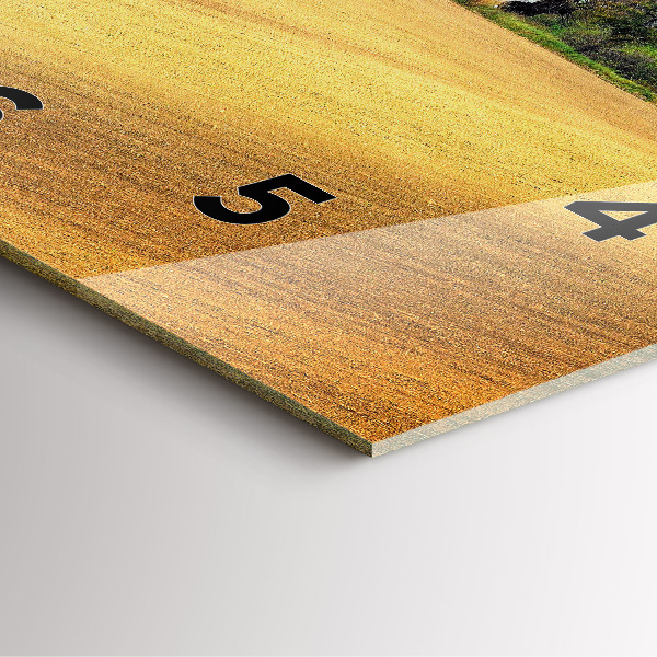 Orologio quadrato Paesaggio rurale della Moravia