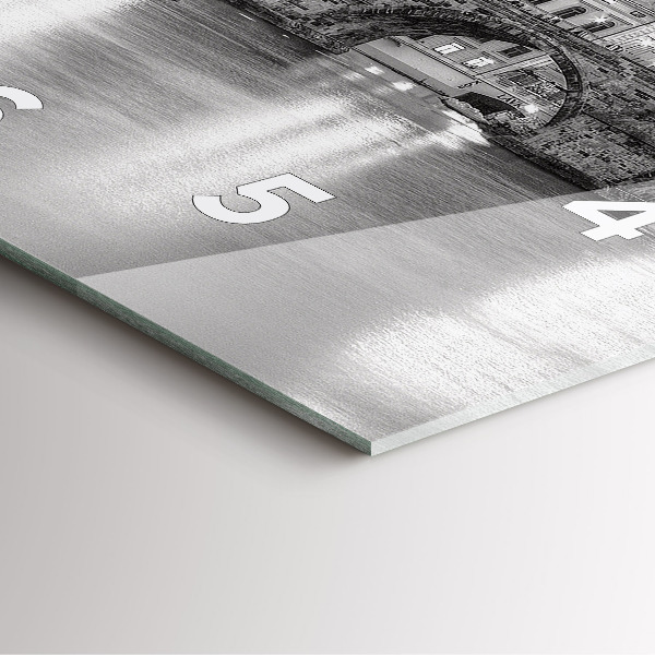 Orologio quadrato Ponte Carlo a Praga