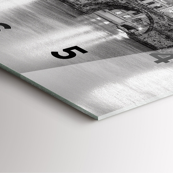 Orologio quadrato Ponte Carlo a Praga