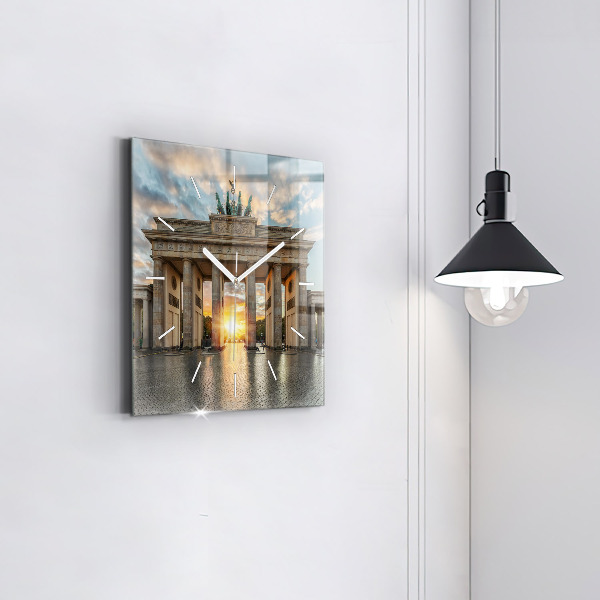 Orologio quadrato Porta di Brandeburgo a Berlino