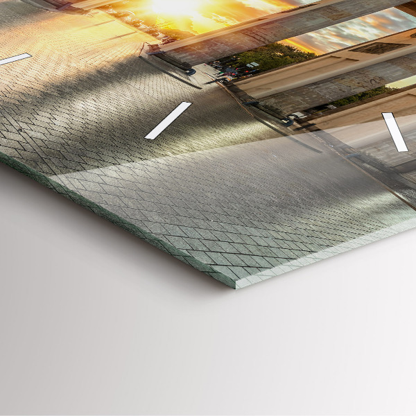 Orologio quadrato Porta di Brandeburgo a Berlino