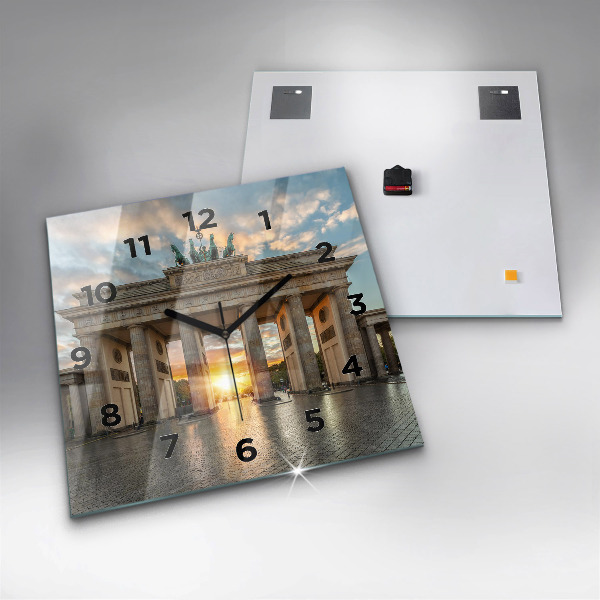 Orologio quadrato Porta di Brandeburgo a Berlino
