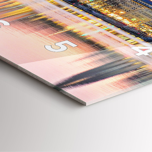 Orologio quadrato Alster ad Amburgo