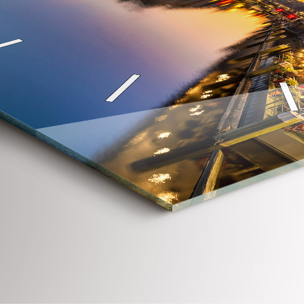 Orologio quadrato Municipio di Amburgo