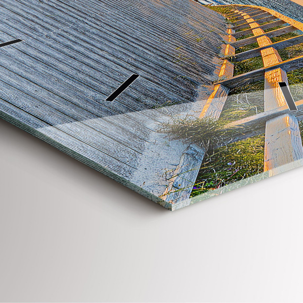 Orologio quadrato Vacanze al mare