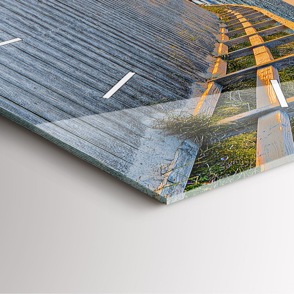 Orologio quadrato Vacanze al mare