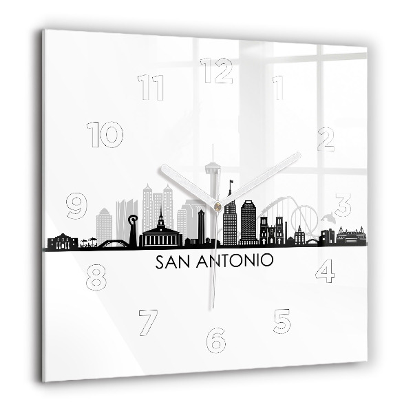 Orologio quadrato Città di San Antonio Texas