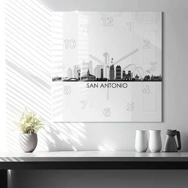 Orologio quadrato Città di San Antonio Texas