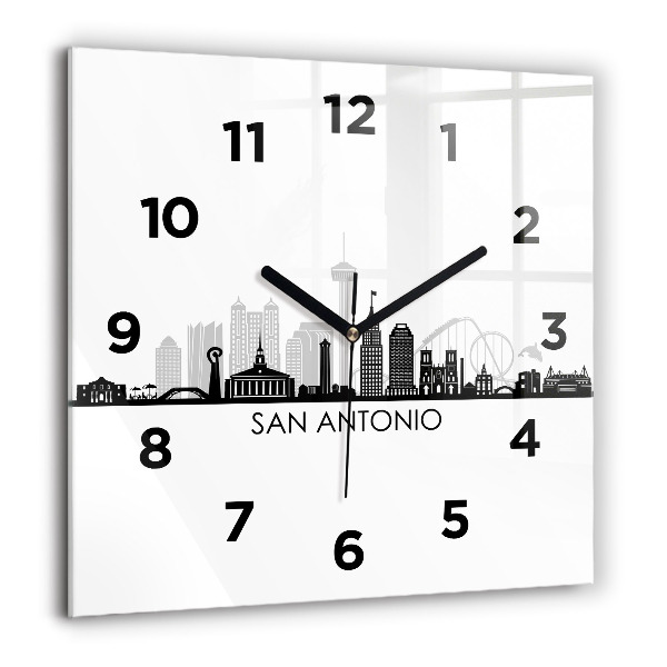 Orologio quadrato Città di San Antonio Texas