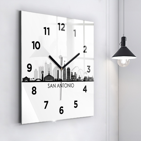 Orologio quadrato Città di San Antonio Texas