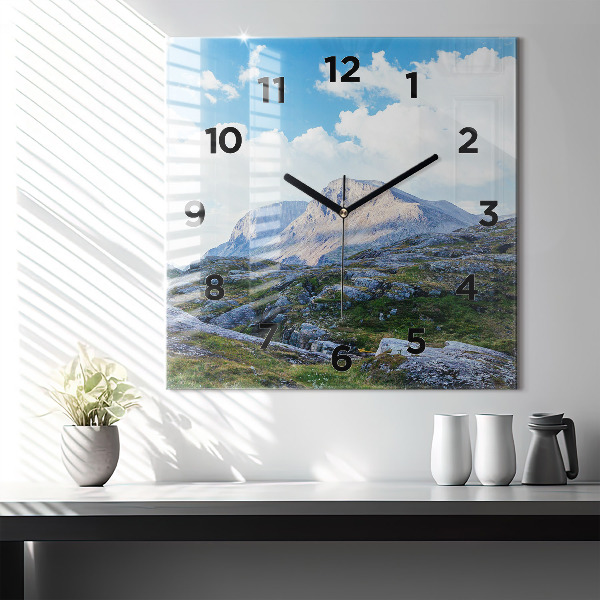 Orologio quadrato Paesaggio roccioso