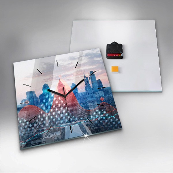 Orologio quadrato Grattacieli a Philadelphia