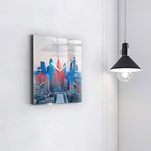 Orologio quadrato Grattacieli a Philadelphia