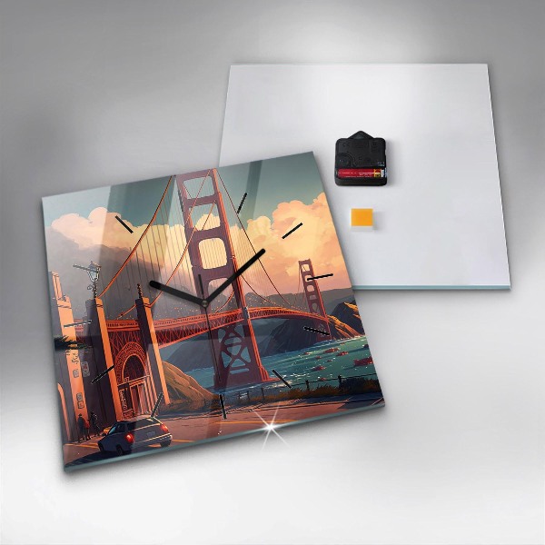 Orologio quadrato Ponte di San Francisco