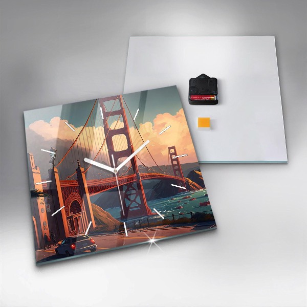 Orologio quadrato Ponte di San Francisco