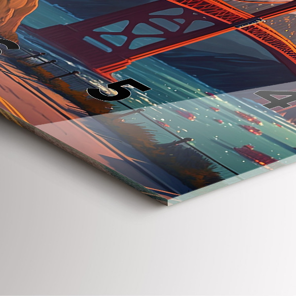 Orologio quadrato Ponte di San Francisco