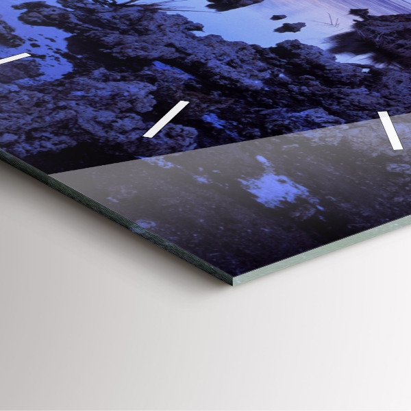 Orologio quadrato Lago California