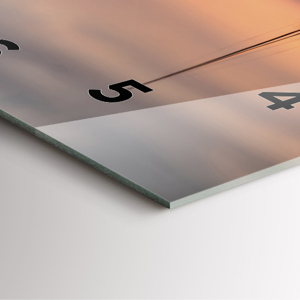 Orologio quadrato Lago Balaton Stati Uniti