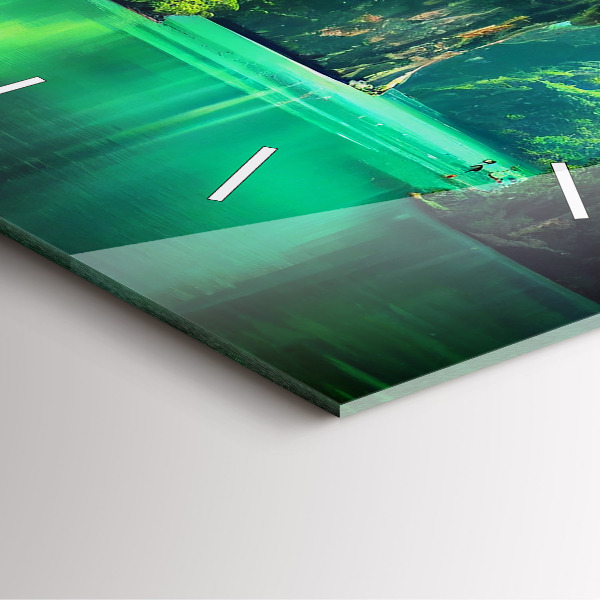 Orologio quadrato Paesaggio naturale della Thailandia