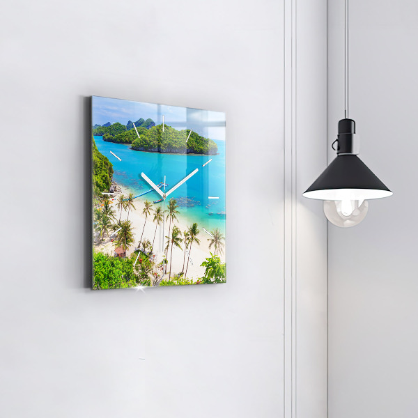 Orologio quadrato Parco nazionale Thailandia