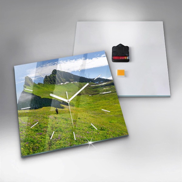 Orologio quadrato in vetro Riserva di Hornstrandir Islanda