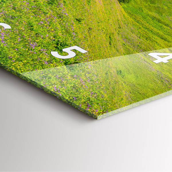 Orologio quadrato in vetro Riserva di Hornstrandir Islanda