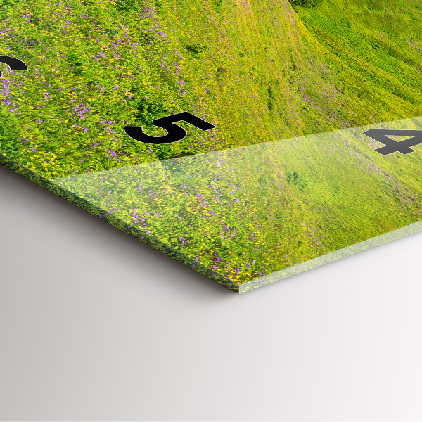 Orologio quadrato in vetro Riserva di Hornstrandir Islanda