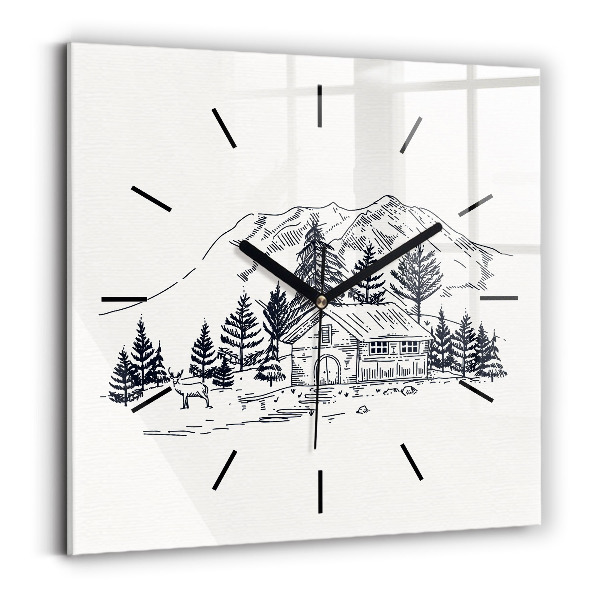 Orologio quadrato Città dei cartoni animati