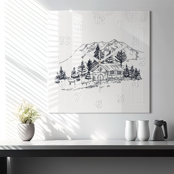 Orologio quadrato Città dei cartoni animati